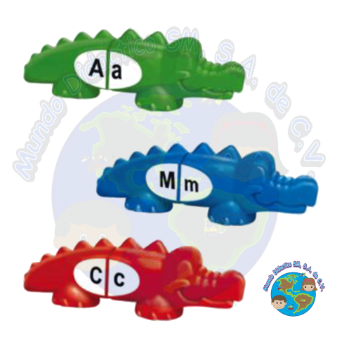 2129 COCODRILO ABC CON 28 PZAS.