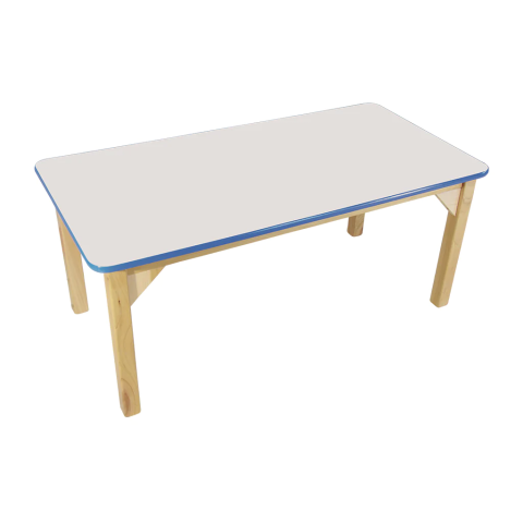 MESA RECTANGULAR DE MADERA FABRICANTES PROMOCIONES DESCUENTOS DIAKO MUNDO DIDACTICO DIDACMUNDO MOBILIARIO ESCOLAR LUDOTECAS ESCUELAS