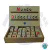 Z011 "ALFABETO MOVIL EN MADERA C/ATRIL CON 100 FICHAS POR UN LADO MINUSCULA POR EL REVERSO MAYUSCULA" MATERIAL DIDACTICO TINTAS LIBRES DE PLOMO JUEGOS EDUCATIVOS LECTOESCRITURA MAYOREO FABRICANTES MEJORES PRECIOS CENTRO HISTORICO CDMX NEZA MUNDO DIDACTICO DIDACMUNDO.COM