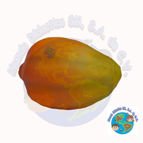 F717 Replica de Alimentos- Papaya FRUTA DE PLÁSTICO DIDÁCTICA frutas educativas, didácticas, material didáctico, juego simbólicos, juegos de compras, alimentos de juguete, frutas de plástico, frutas de vinil, preescolar, primaria, nutrición, salud, promociones, ofertas, descuentos, mejores precios, mayoreo, envíos a toda la republica, mundo didáctico, centro histórico cdmx, neza.