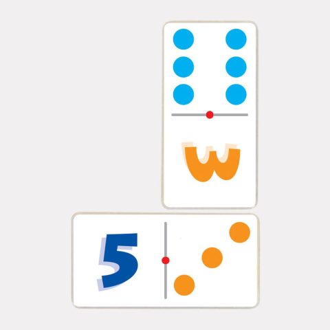 3046 DOMINO JUMBO NUMEROS C/32 PZAS