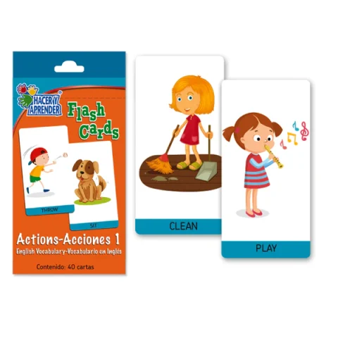 6033 FLASH CARDS ACTIONS 1