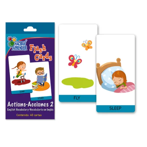 6034 FLASH CARDS ACTIONS 2