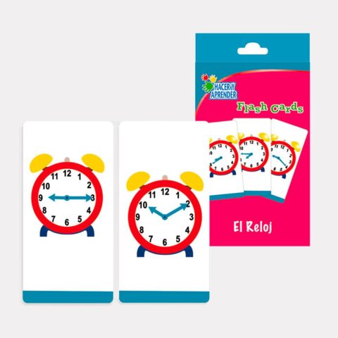 6022 FLASH CARDS RELOJ