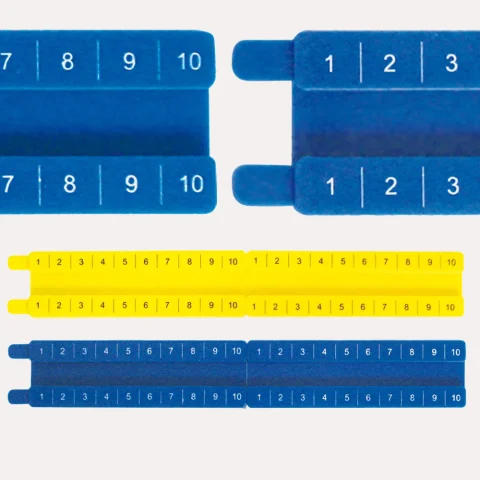 3156 RIEL MULTIUSOS REGLETA C/6 PZAS